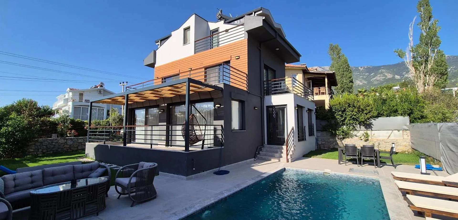 Enjoy A Vacation In Luxury Villa With Swimming Pool Likya Milay Fethiye