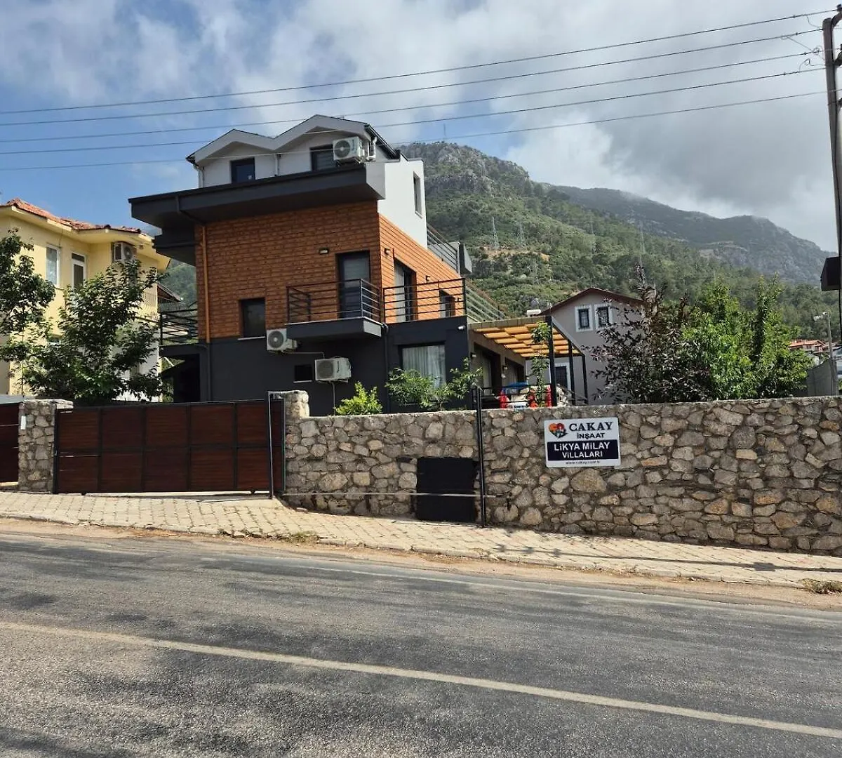 Enjoy A Vacation In Luxury Villa With Swimming Pool Likya Milay Fethiye