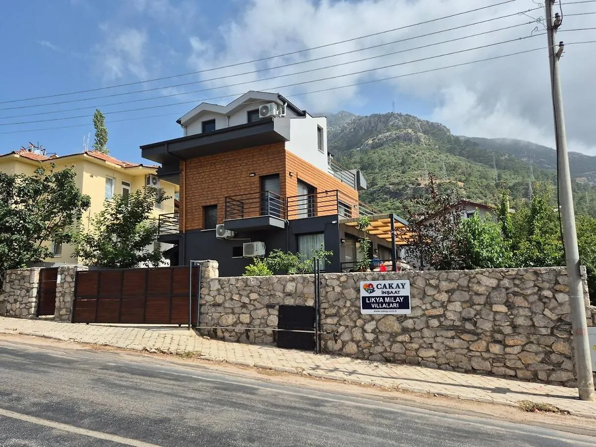 Enjoy A Vacation In Luxury Villa With Swimming Pool Likya Milay Fethiye